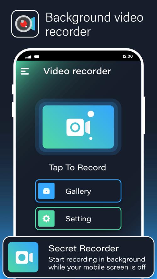 Background Video Recorder Cam 스크린샷 0