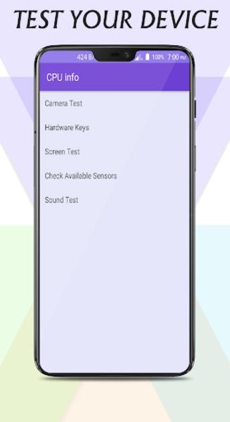 CPU-Z : Device & System info for Android™ 스크린샷 2