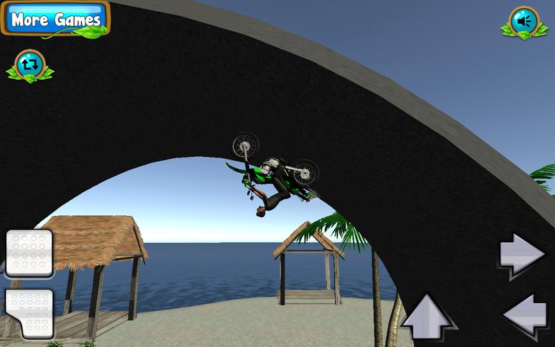 Bike Tricks: Hawaii Trails Скриншот 1
