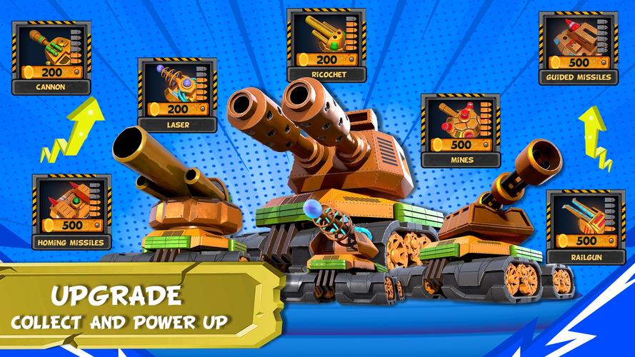 Tank Battles 2D應用截圖第1張