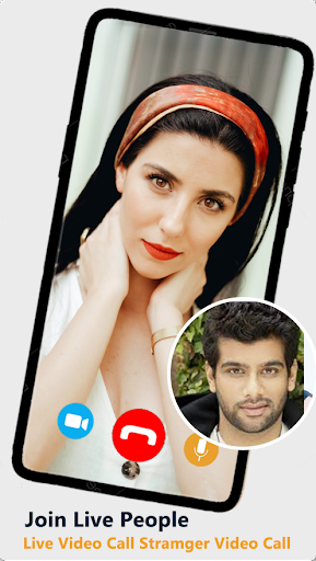Live Video Call - Live Talk ဖန်သားပြင်ဓာတ်ပုံ 1
