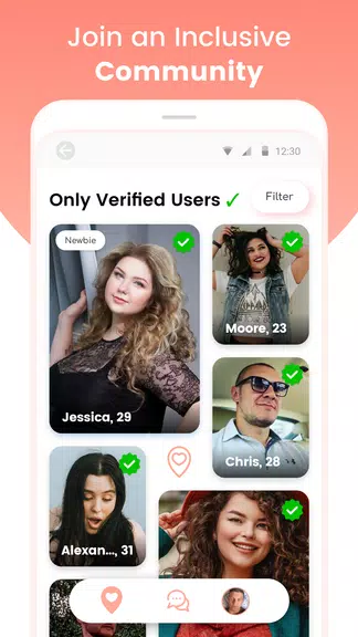 Curvy Singles Dating應用截圖第1張