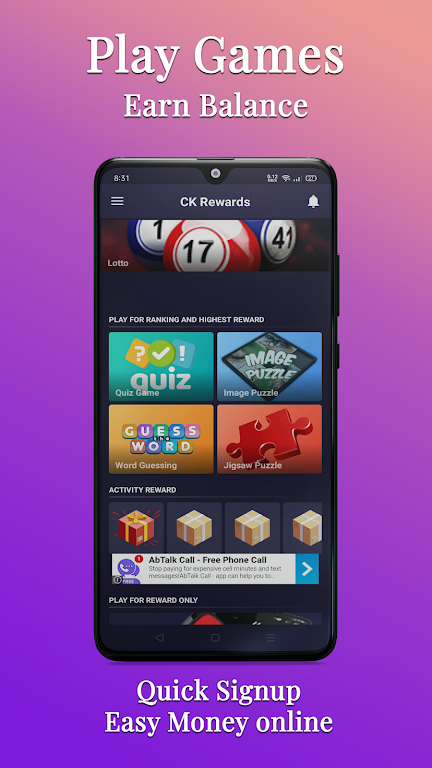 CK Rewards Tangkapan skrin 0