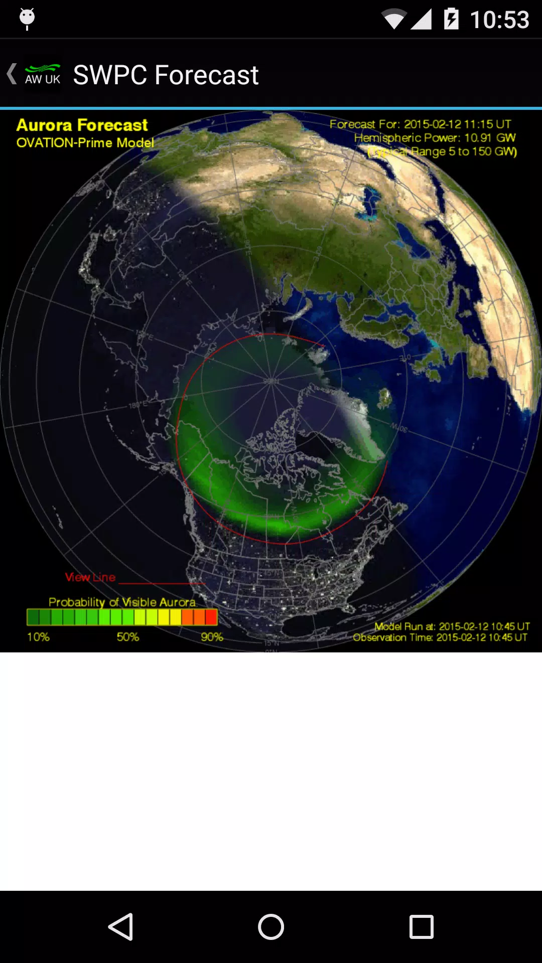 Aurora Watch (UK)應用截圖第3張