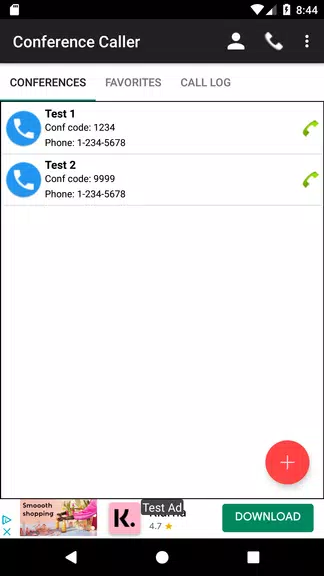 Conference Caller স্ক্রিনশট 0