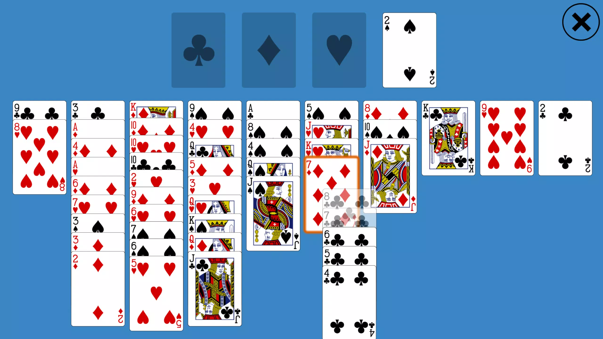 Classic Simple Simon Solitaire Скриншот 2