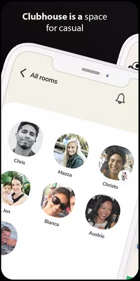 Clubhouse Drop-in audio chat android Guide Screenshot 1
