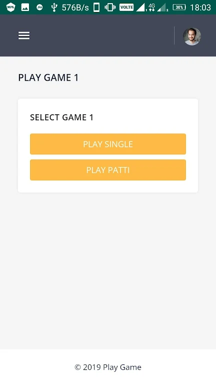 SampleGameApp Ảnh chụp màn hình 0