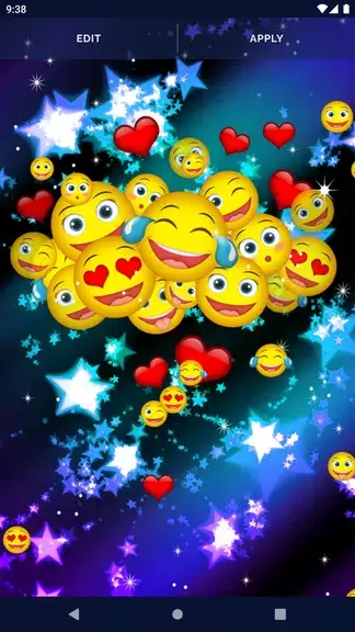 Cute Emoji Live Wallpaper Schermafbeelding 3