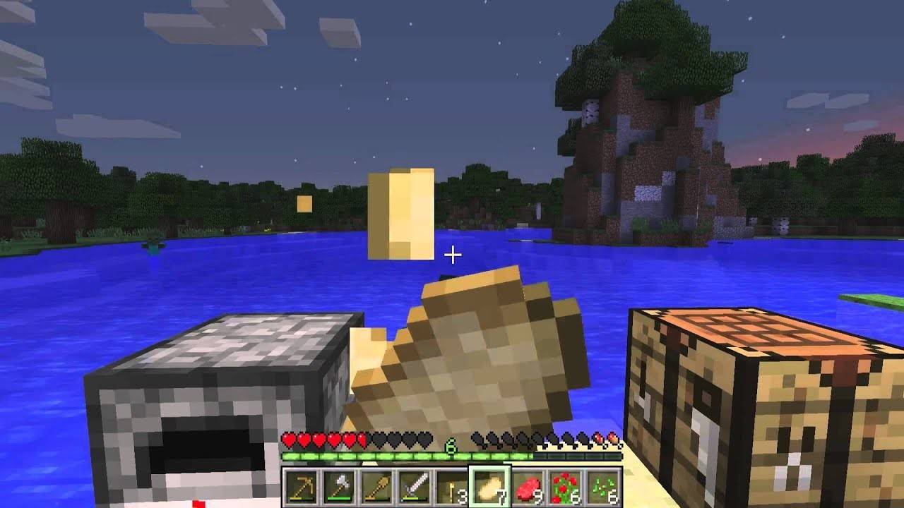 Minecraftで食事をします