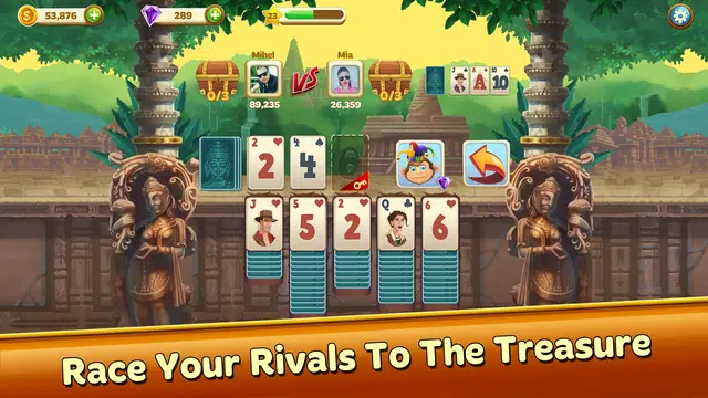 Solitaire Treasure Hunt ภาพหน้าจอ 3