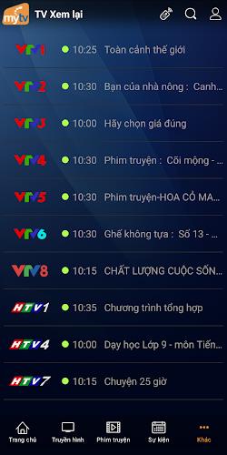 MyTV for Smartphone ภาพหน้าจอ 1