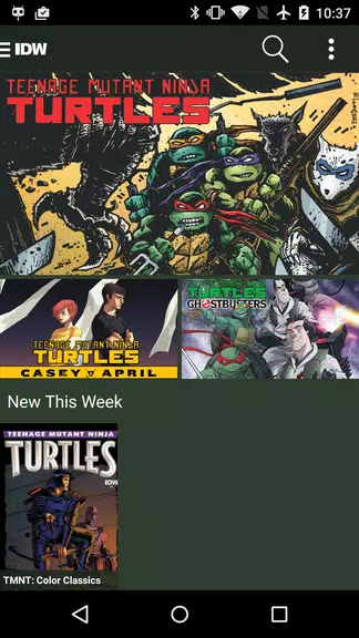 Schermata TMNT Comics 0