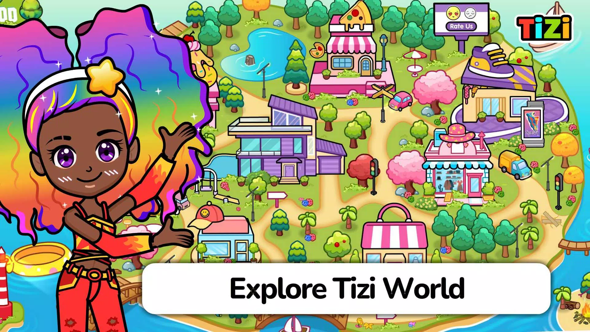 Tizi Girls World - Avatar Life Captura de tela 0