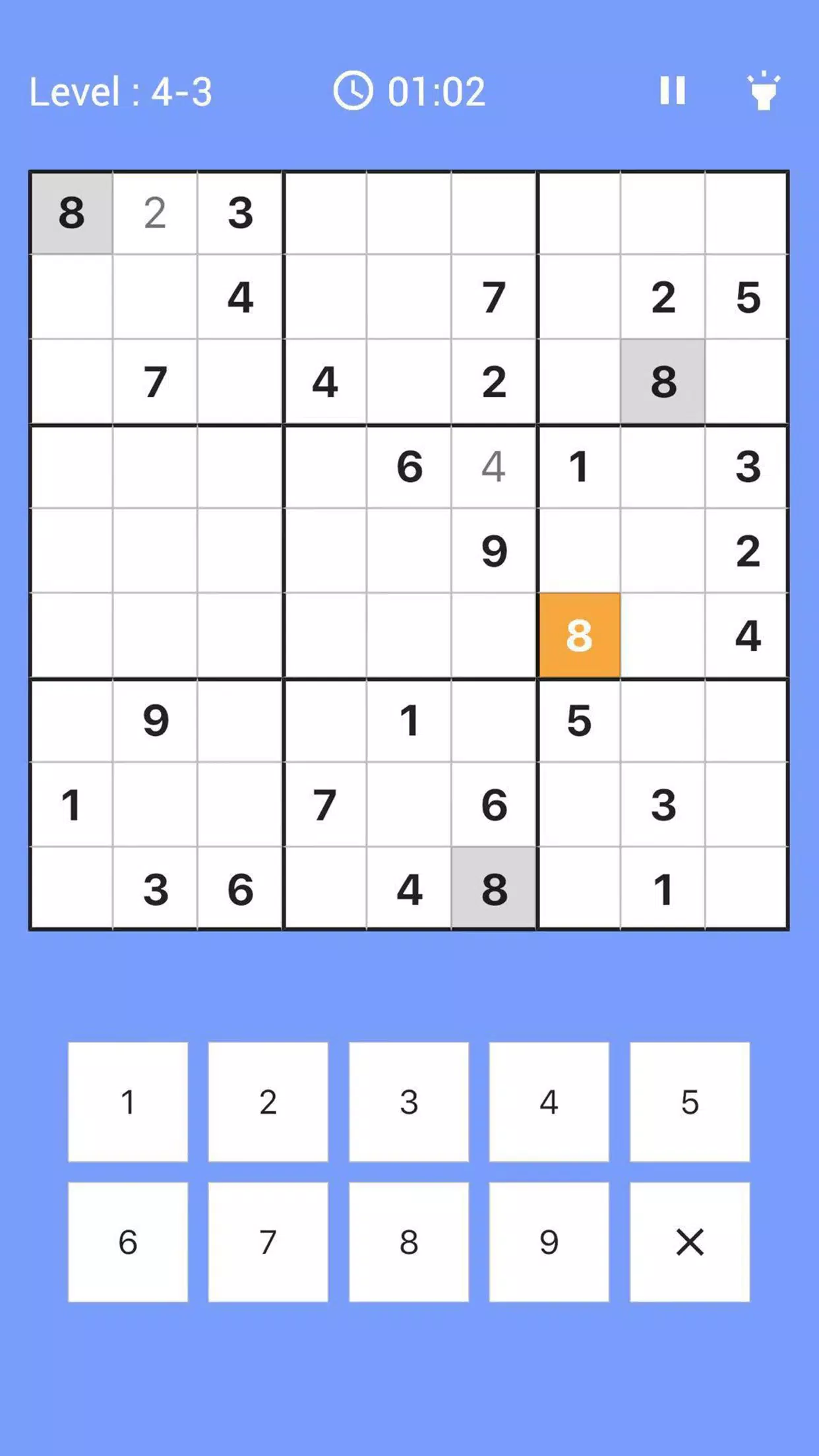 Crazy Sudoku Captura de tela 1