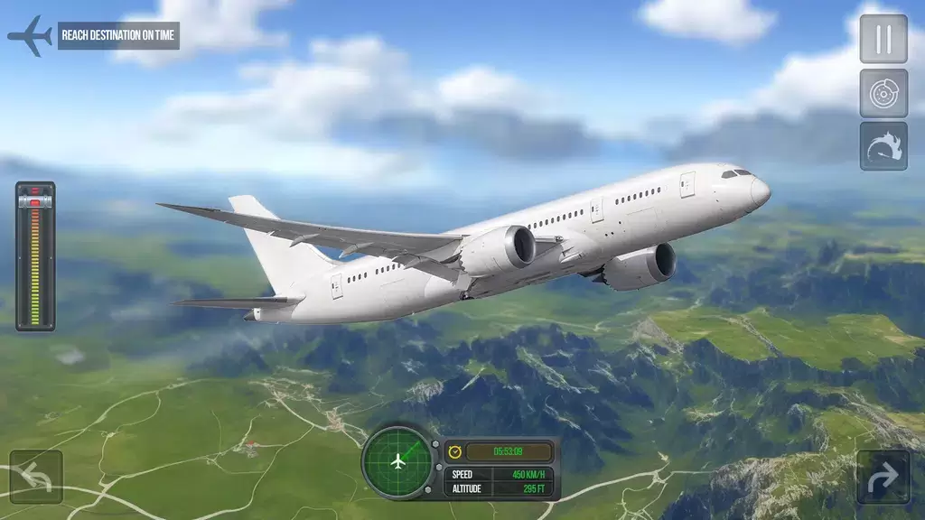 Flight Simulator - Plane Games Ảnh chụp màn hình 1