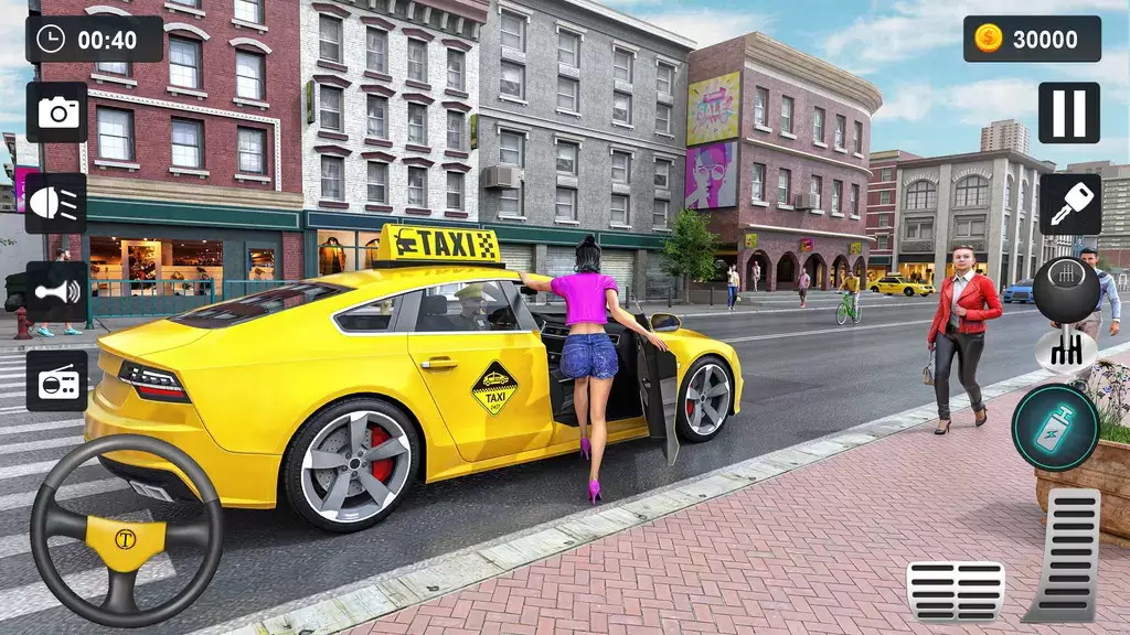 Schermata Taxi Simulator 3D - Taxi Games 0