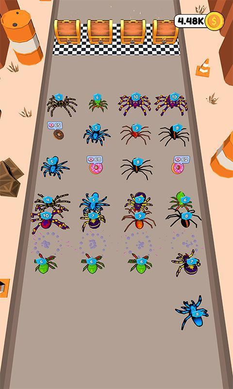 Merge Ants: Underground Battle Ảnh chụp màn hình 3