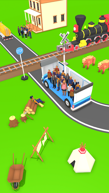 Idle Park Tycoon- Park Games Скриншот 2