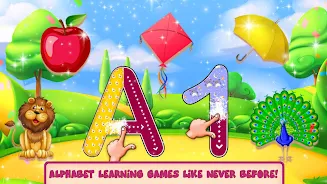 Learn ABC Alphabets & 123 Game 스크린샷 1