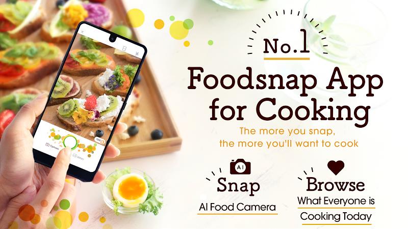 Snapdish Food Camera & Recipes Скриншот 0