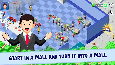 Mini Micro Mall - Tycoon Game ภาพหน้าจอ 0