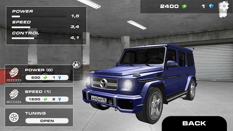 G65 AMG Car Simulator Скриншот 2