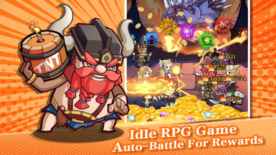 Mythic Summon: Idle RPG ဖန်သားပြင်ဓာတ်ပုံ 2