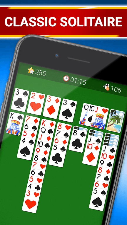 Solitaire Classic: Pro ဖန်သားပြင်ဓာတ်ပုံ 0