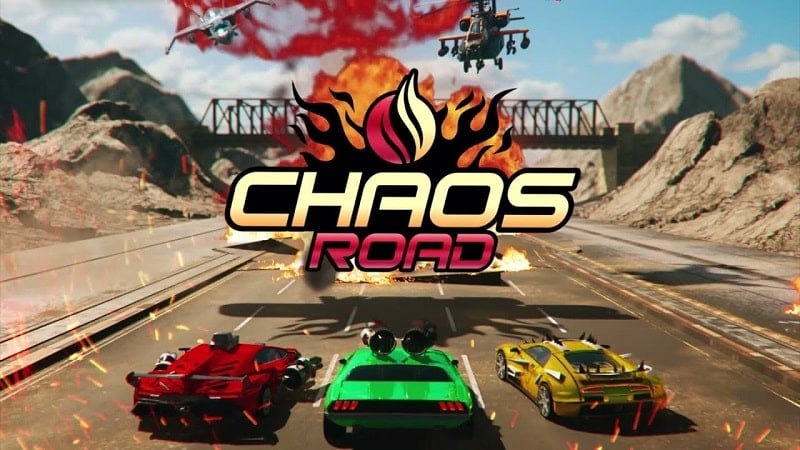 Chaos Road: Corrida e Combate Captura de tela 0