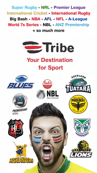 Tribe: Live Sports Scores スクリーンショット 0