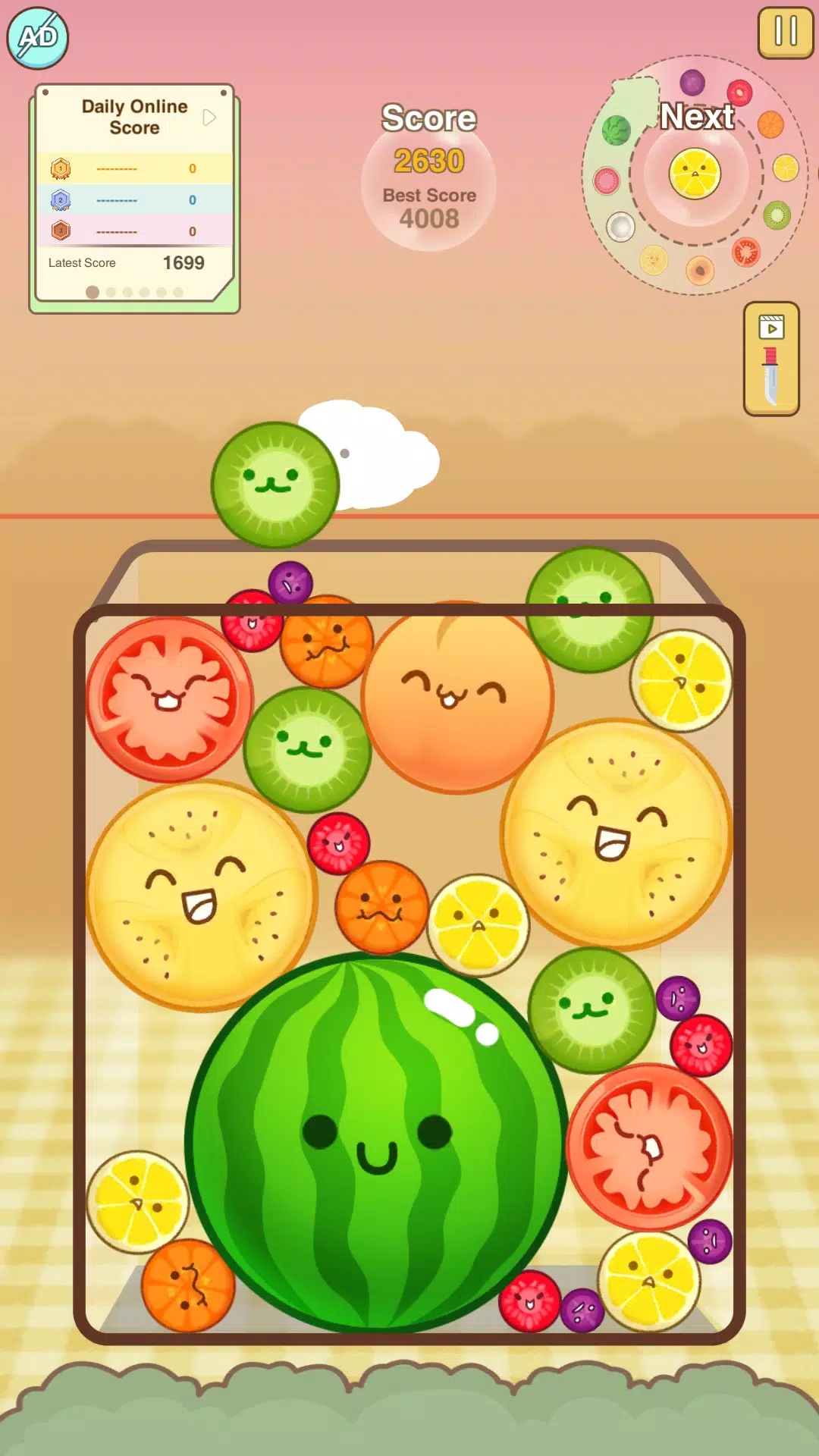 Watermelon Merge Game Tangkapan skrin 0