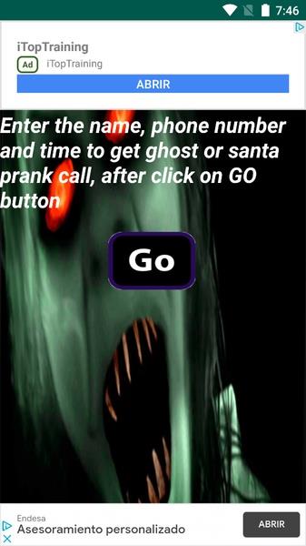 Ghost call prank Скриншот 3