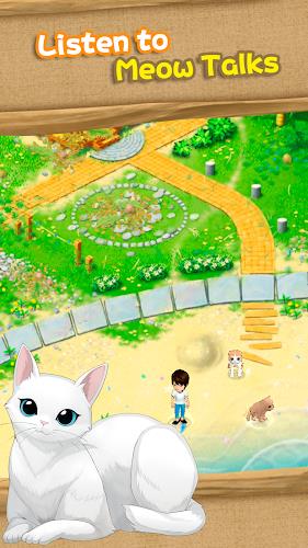 Cat Island Diary~Happy Match 3 Captura de pantalla 2