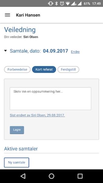 Dossier Helse Tangkapan skrin 0