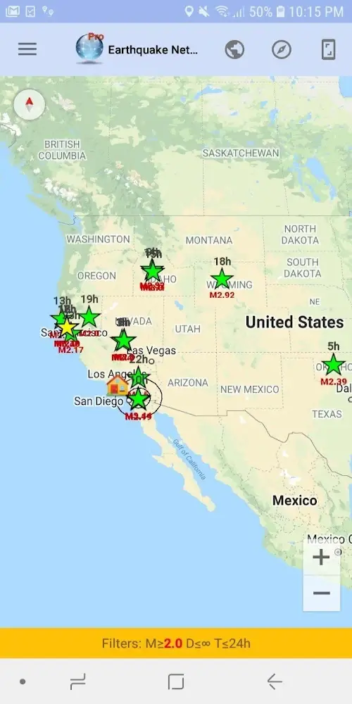 Earthquake Network PRO Zrzut ekranu 1