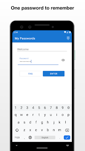 My Passwords Manager Mod Capture d'écran 0