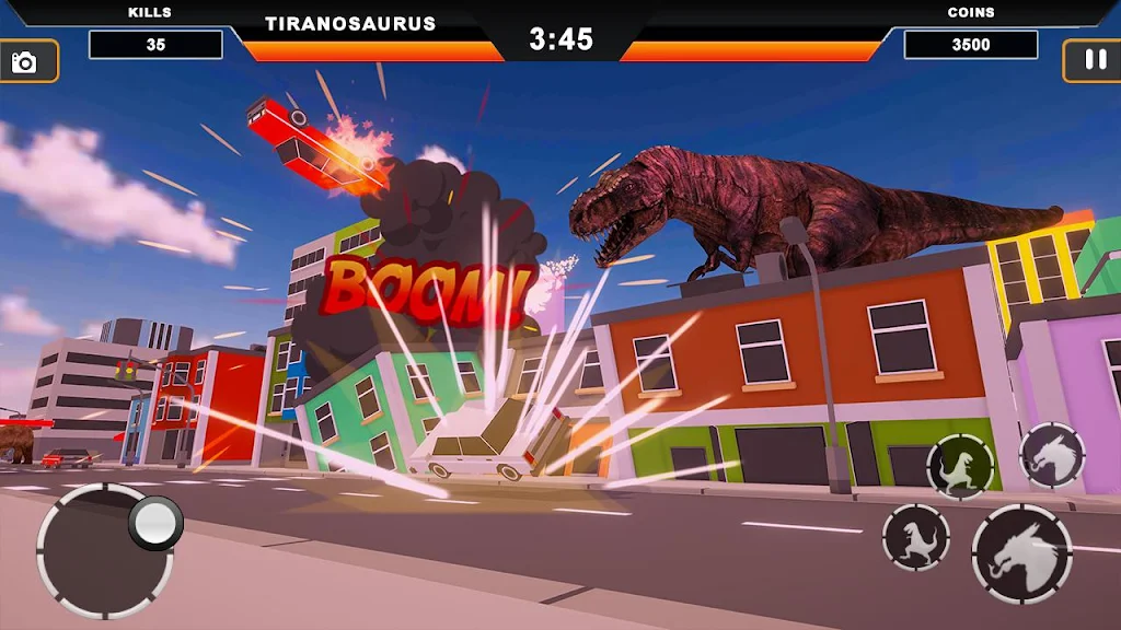 Dinosaur Rampage: Dino City Rampage Simulator應用截圖第0張