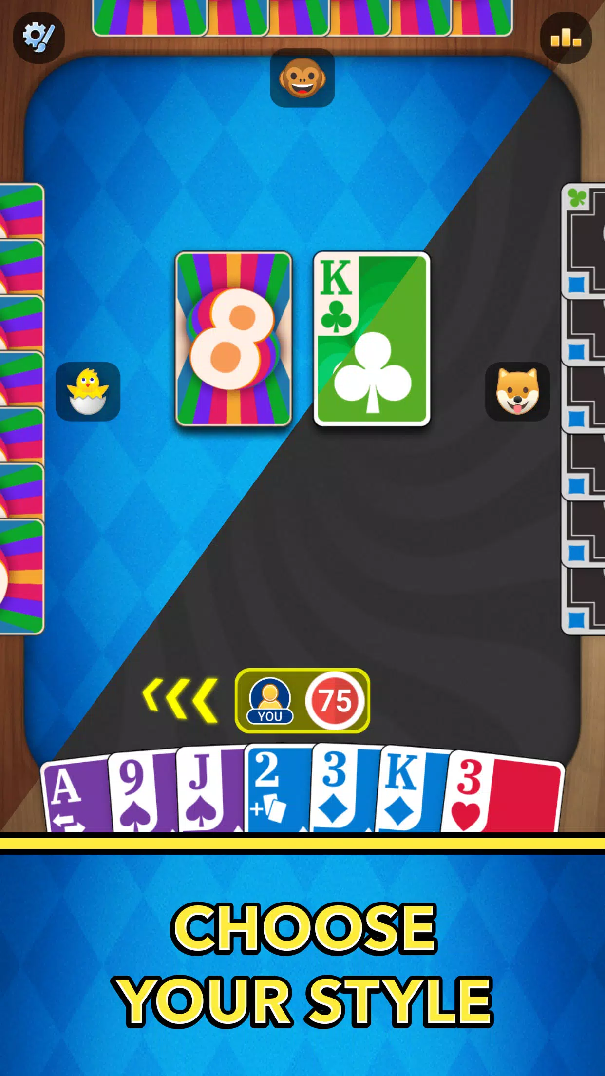 Crazy Eights Screenshot 1