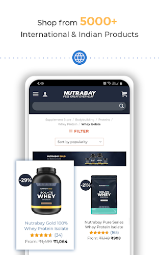 Nutrabay: Supplements Store应用截图第1张