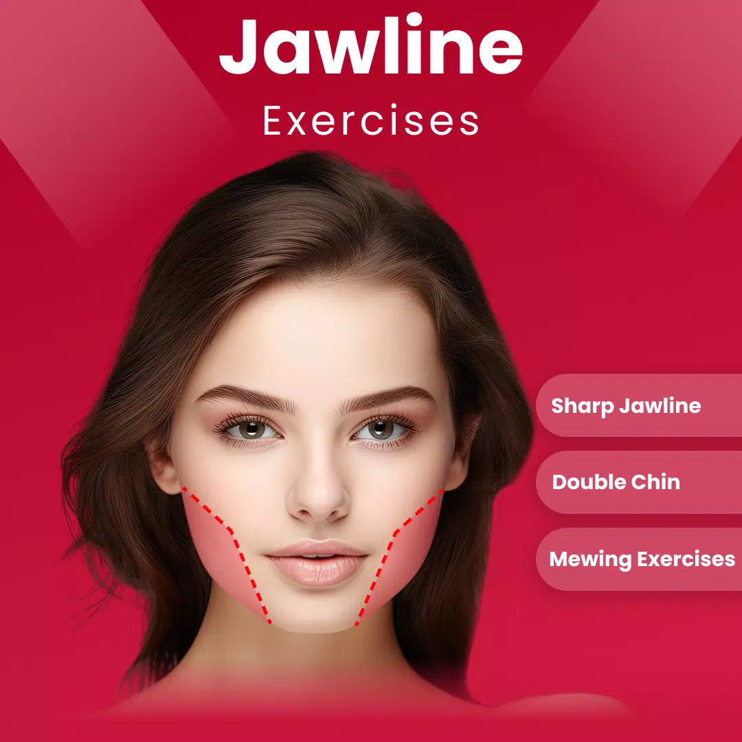 Jawline Exercises & Mewing Screenshot 0