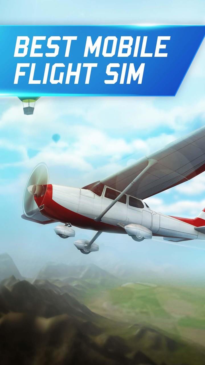 Flight Pilot:Simulator 3D ภาพหน้าจอ 1