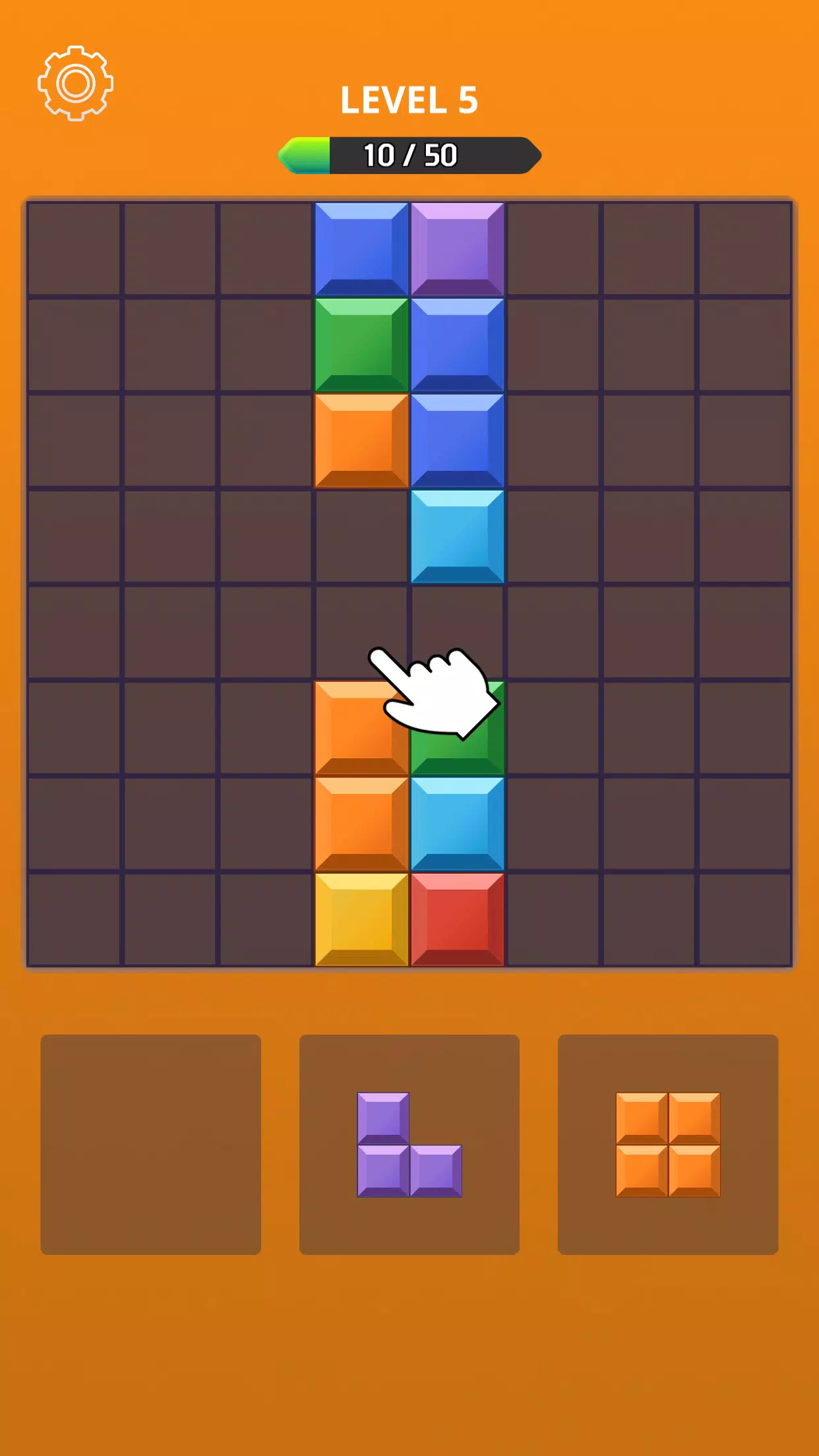 Block Blast Puzzle ဖန်သားပြင်ဓာတ်ပုံ 1