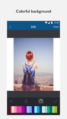 InFrame - Photo Editor & Frame Schermafbeelding 1