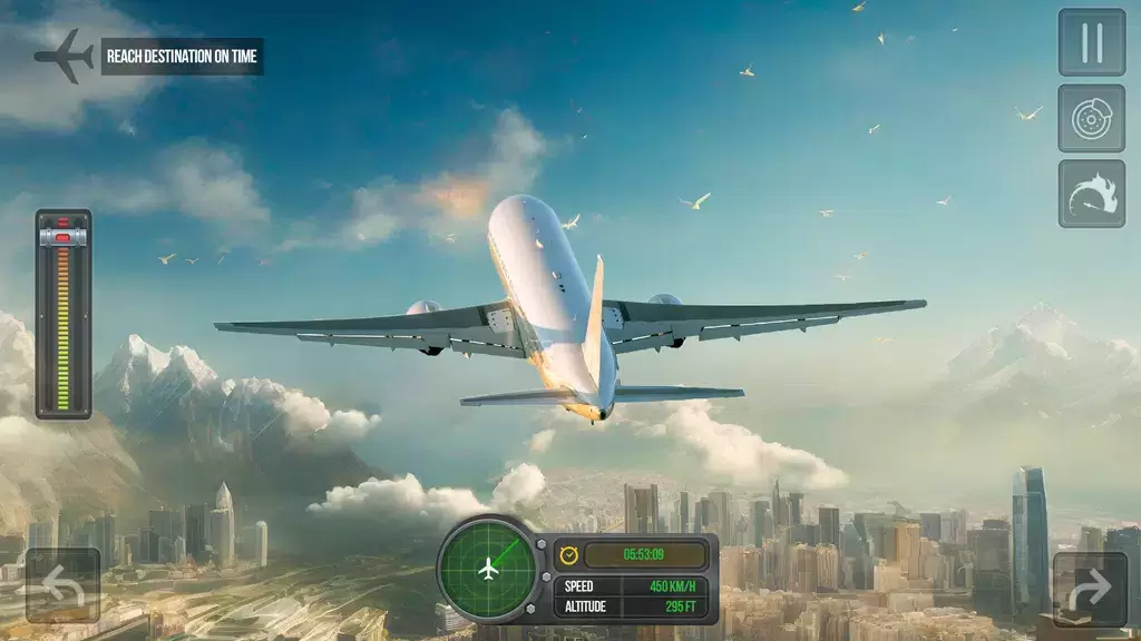 Flight Simulator - Plane Games Ảnh chụp màn hình 0