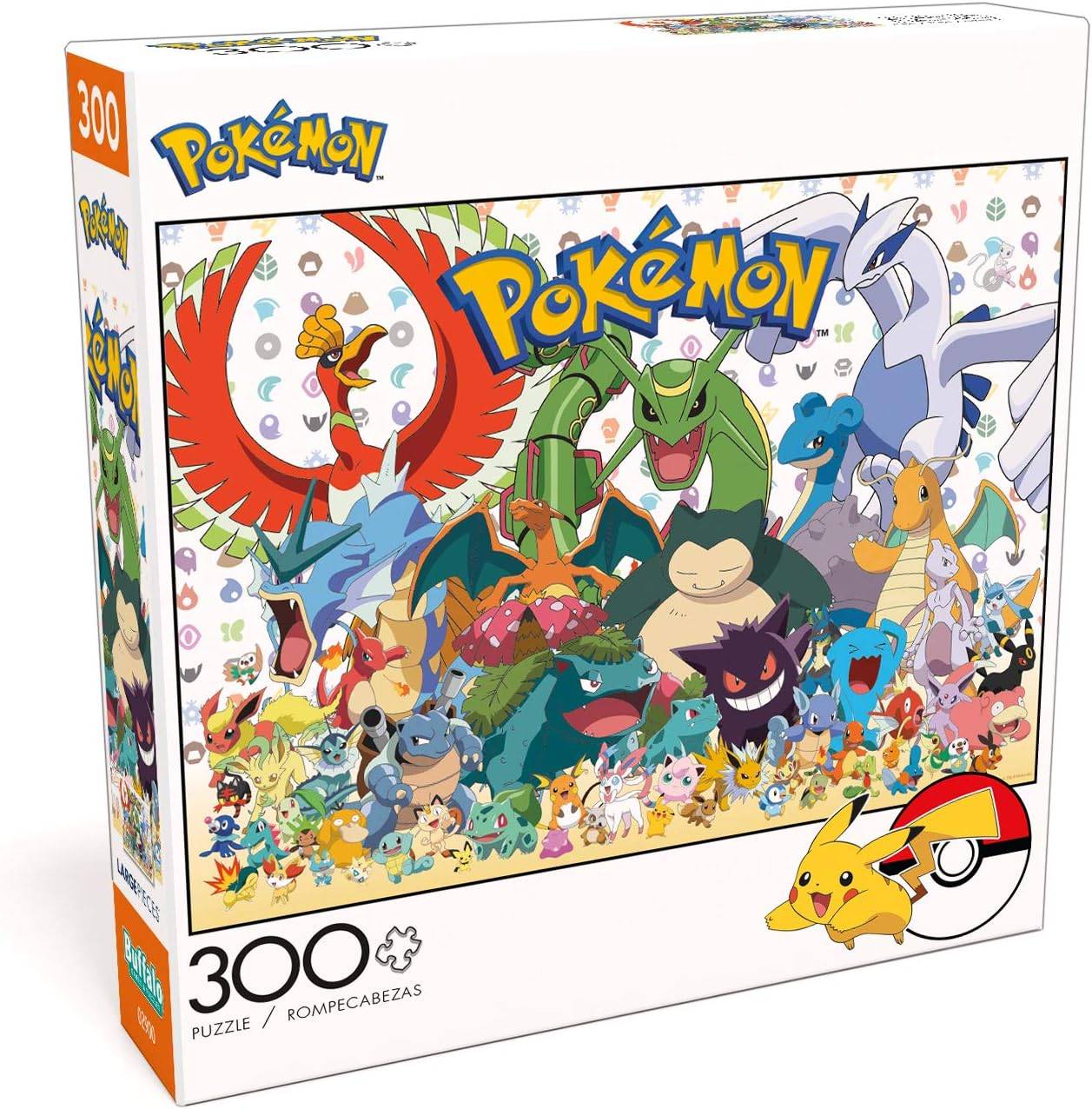 Buffalo Games - Pokémon - Fan Faluates - 300 Duży Piece Puzzle