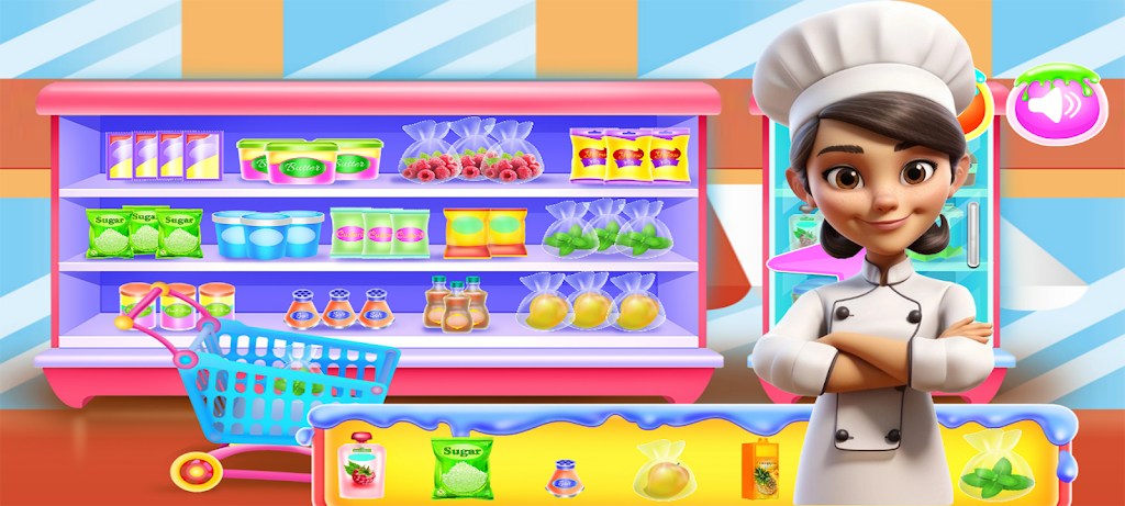 cooking game dessert maker Captura de tela 0