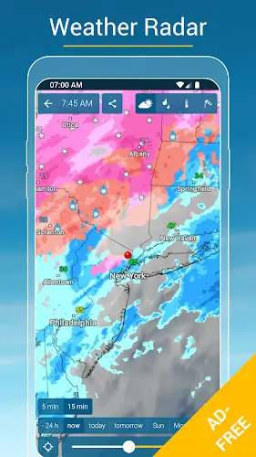 Weather & Radar USA - Pro Schermafbeelding 1