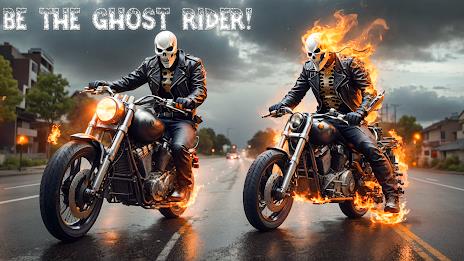 Ghost Rider 3D - Ghost Game स्क्रीनशॉट 1