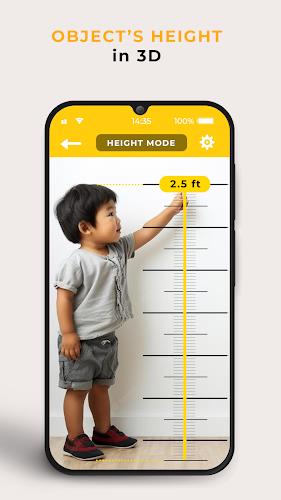 Ruler AR - Tape Measure App Captura de pantalla 2